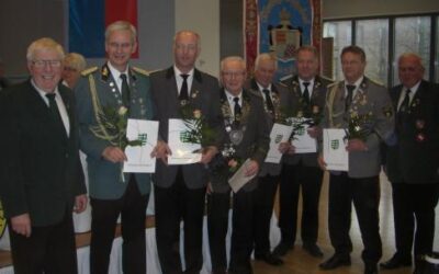 Ehrungen auf der Deligiertentagung 2013