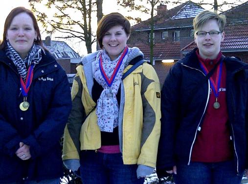 Andrea Schulze, Alena Rieger und Inga Osterloh 