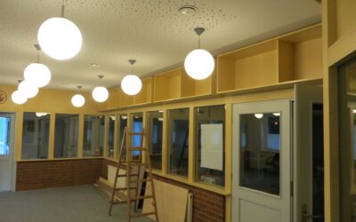 Renovierung des Gastraumes (Mai 2016)